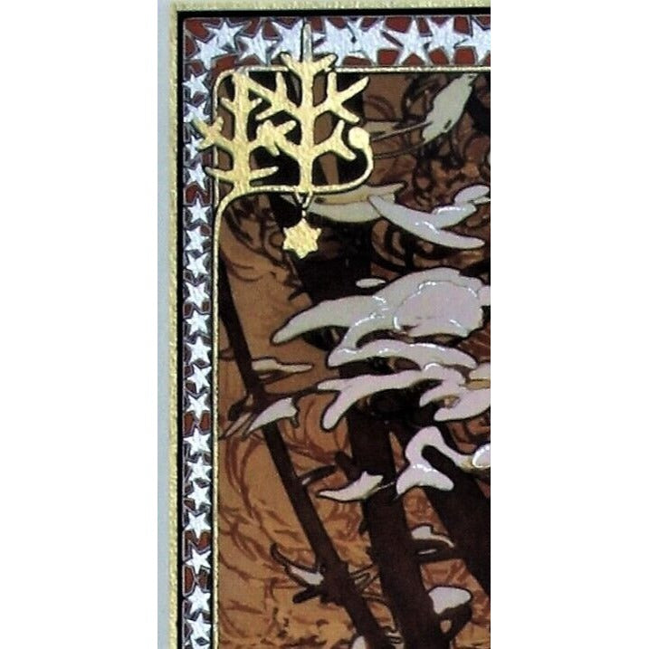 The Seasons: Winter (1900) by Alphonse Mucha Signed LE No. 127/475 Giclée