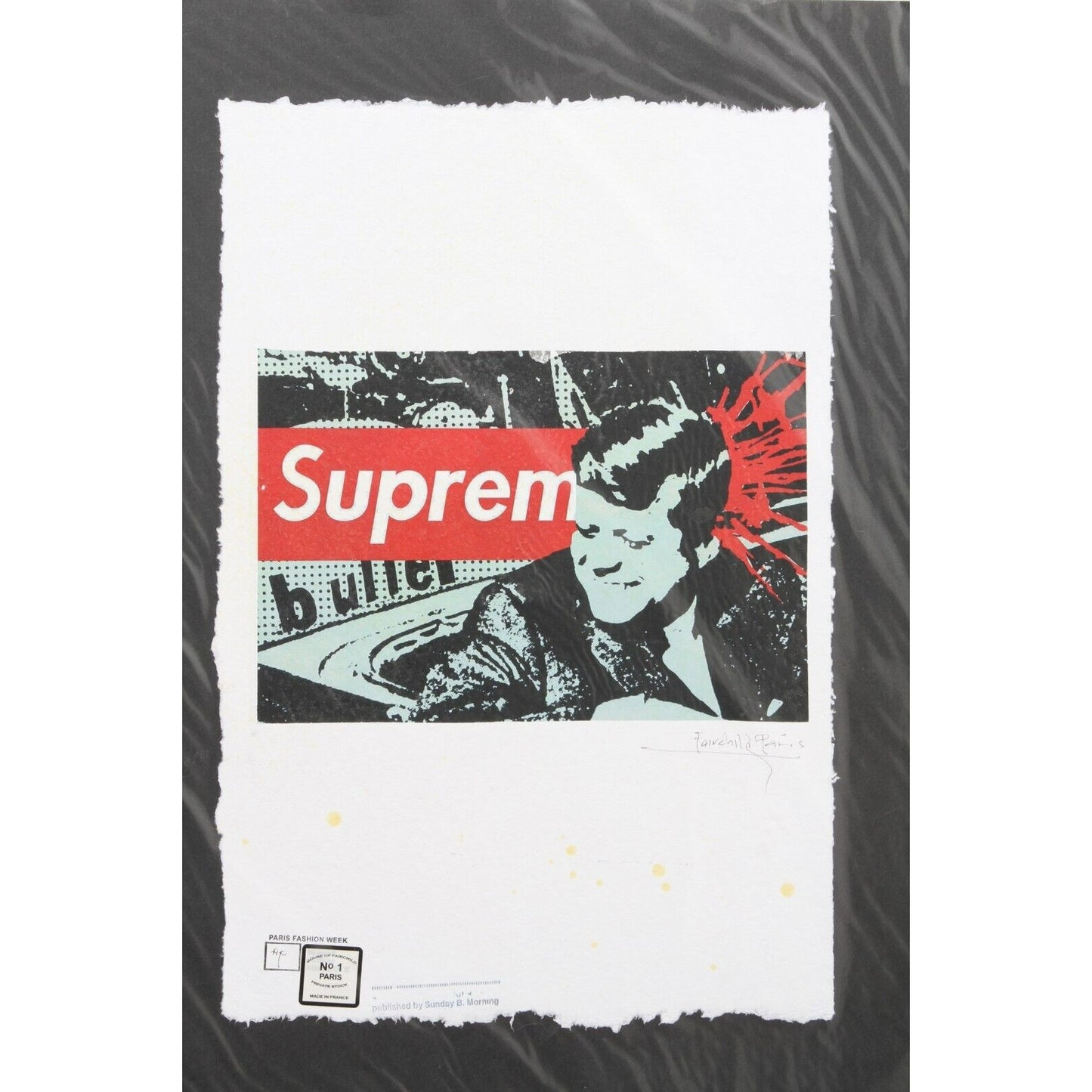 Kennedy Supreme Print By Fairchild Paris AP