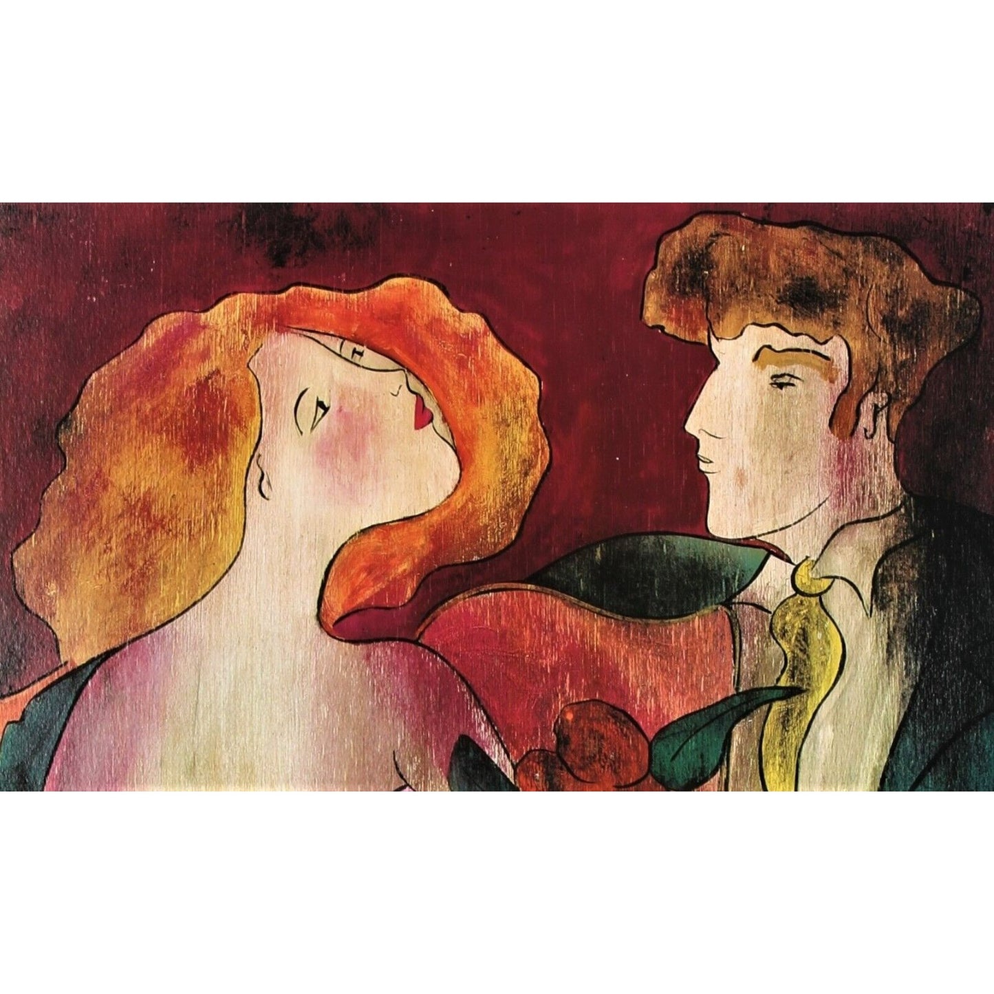 "Robe du Soir" by Linda Le Kinff Signed by Artist Seriolithograph