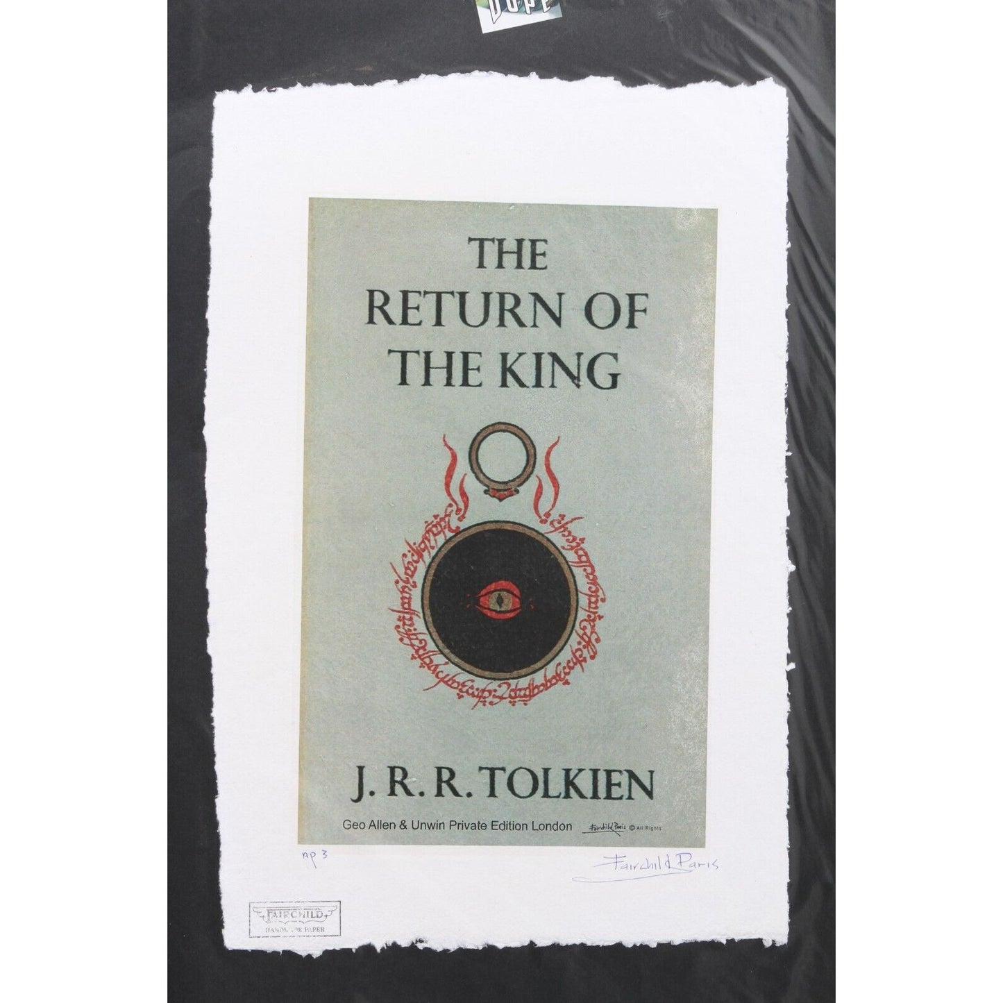 DOPE Tolkien TRTK Print By Fairchild Paris AP 3