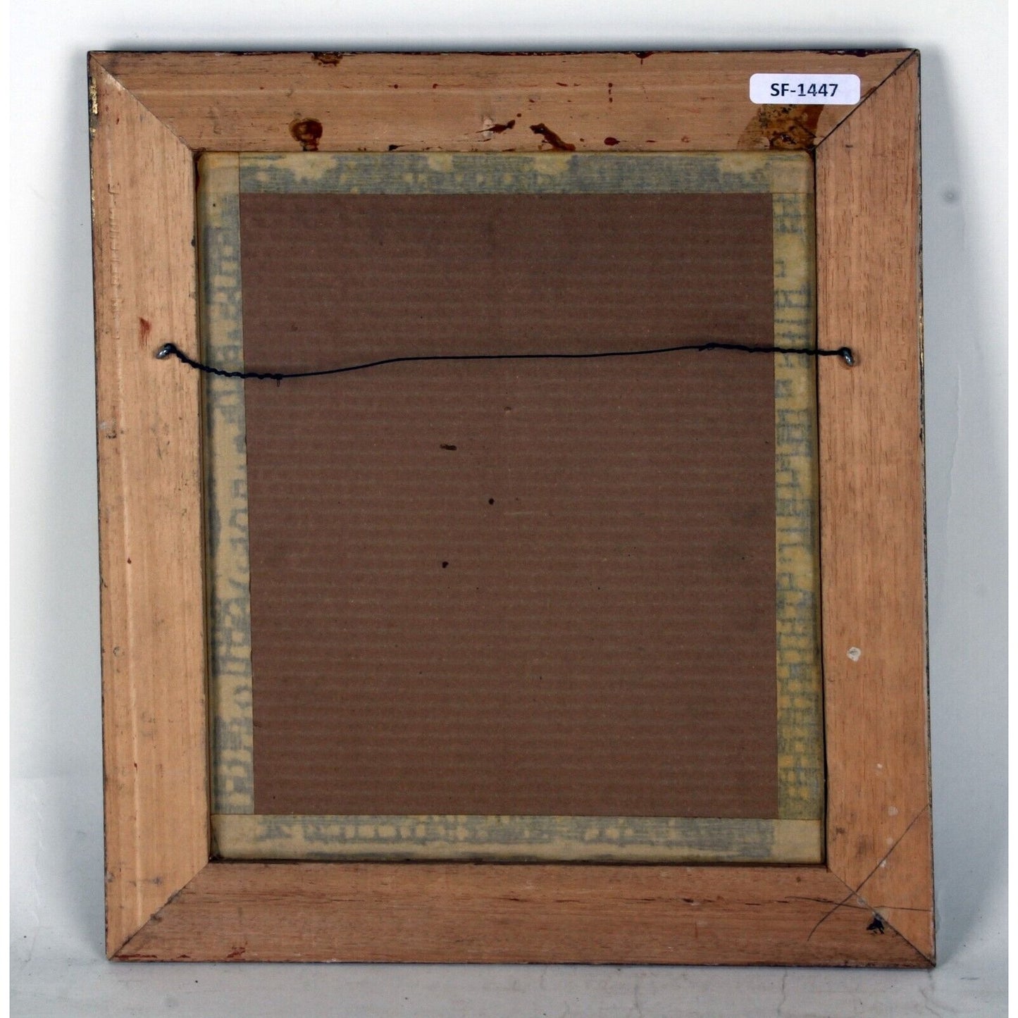 "Untitled" by S. Karczmar, Gouache/Watercolor on Paper, 13x15 Framed