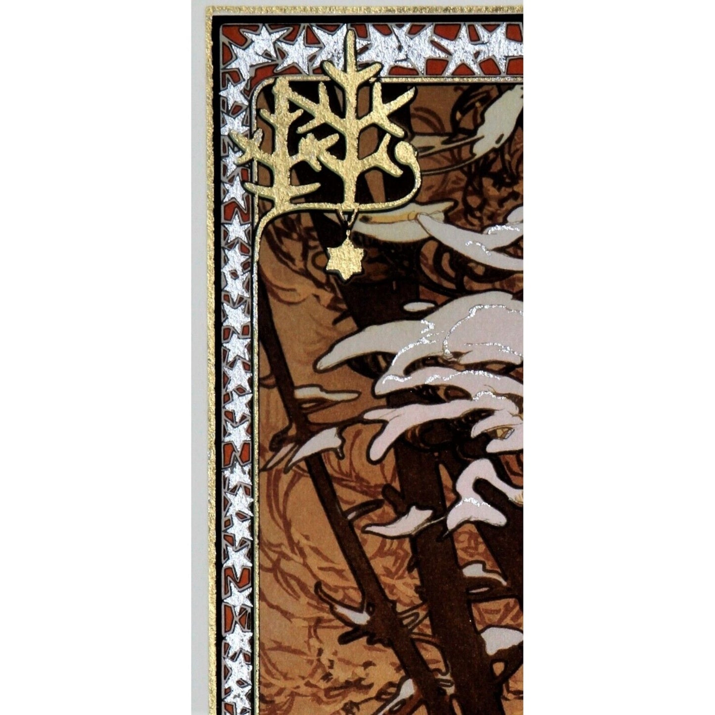 "The Seasons: Winter" (1900) by Alphonse Mucha Signed LE No. 134/475 Giclée