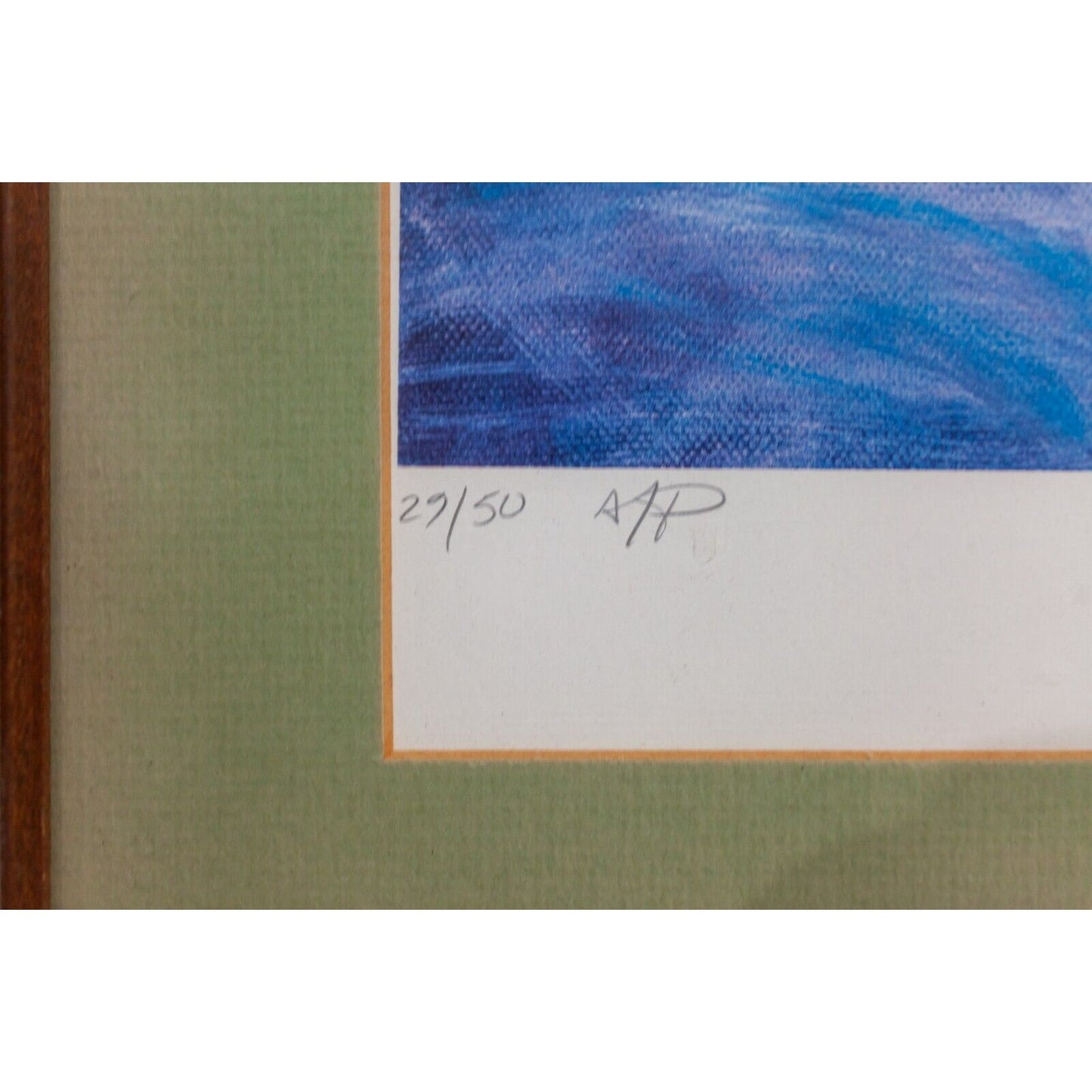 "The Trainer"  Artist Proof Number 29/50 Framed Print by Peg Yarbrough