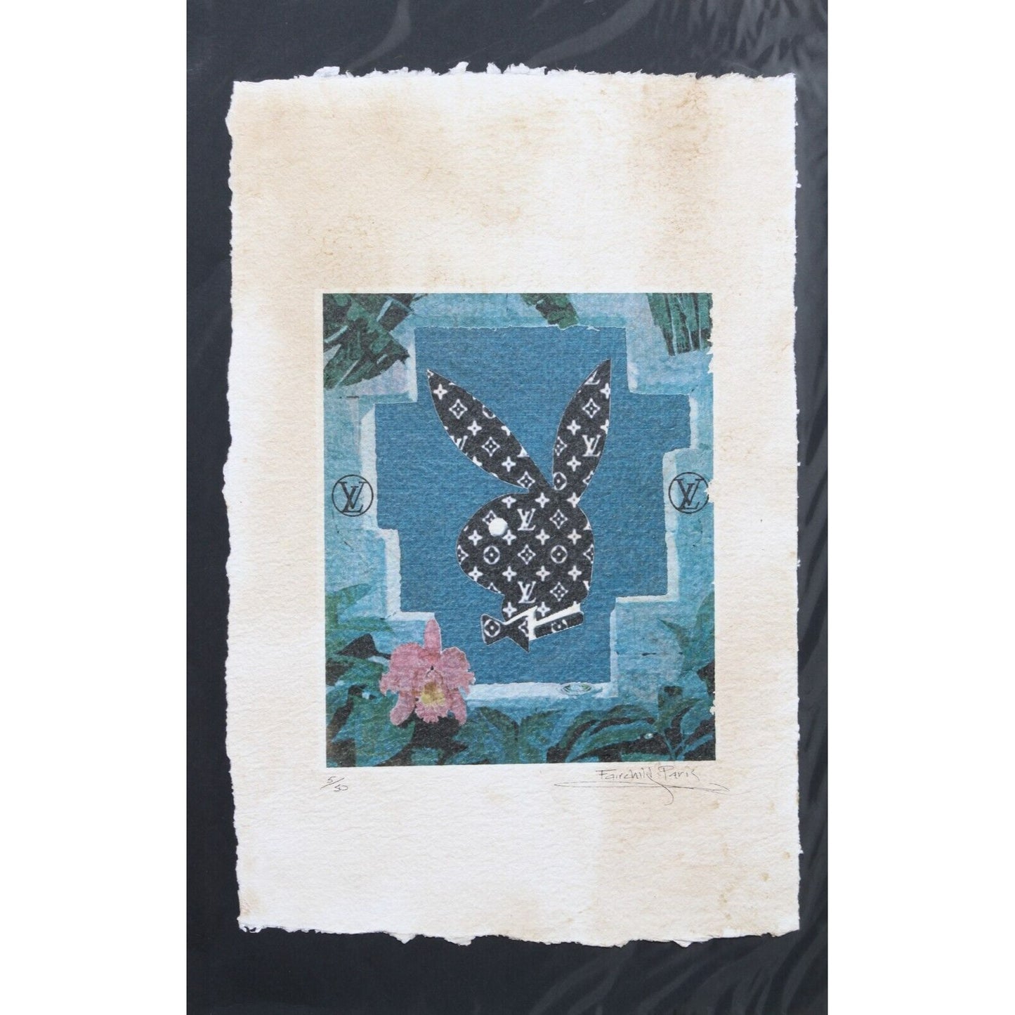 Playboy Bunny, Louis Vuitton Print By Fairchild Paris LE 5/50