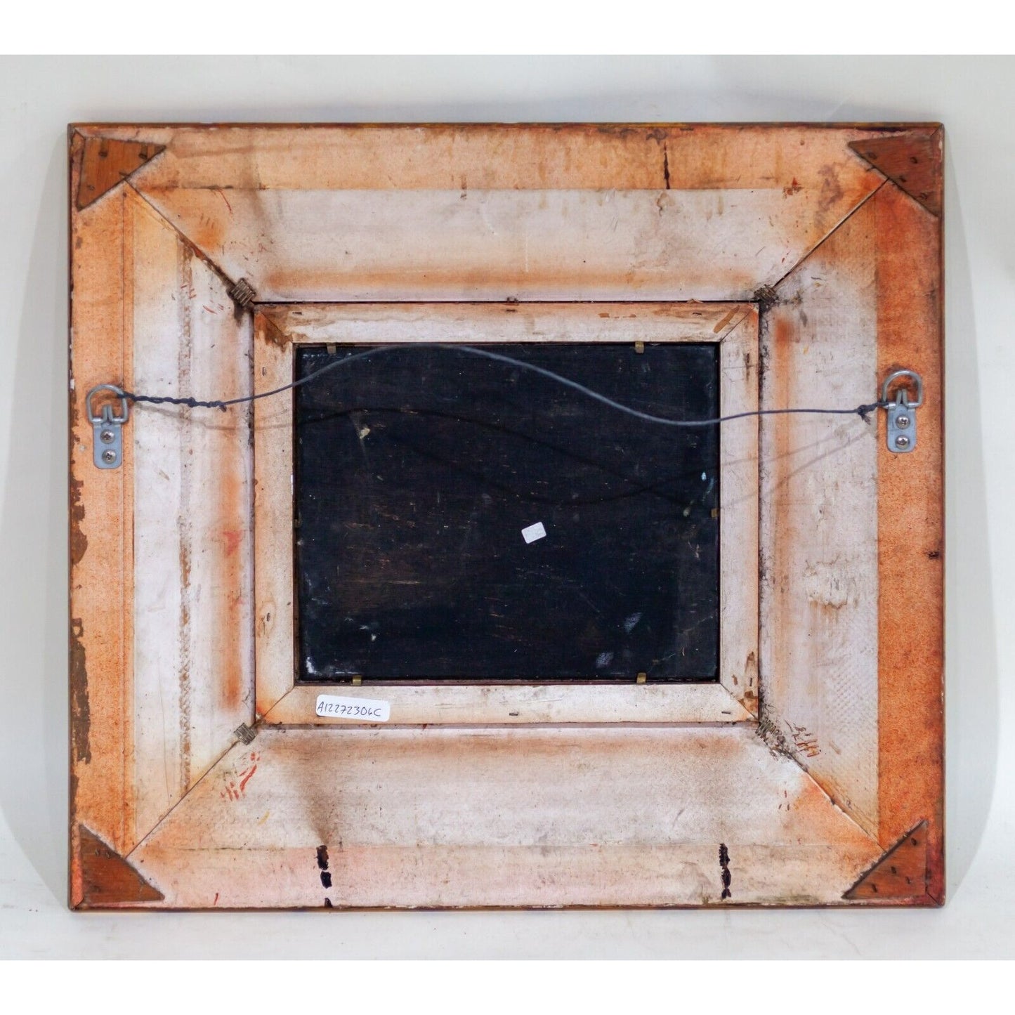 Gorgeous Untitled Oil Painting on Board of Ducks with Gilt Baroque Framed