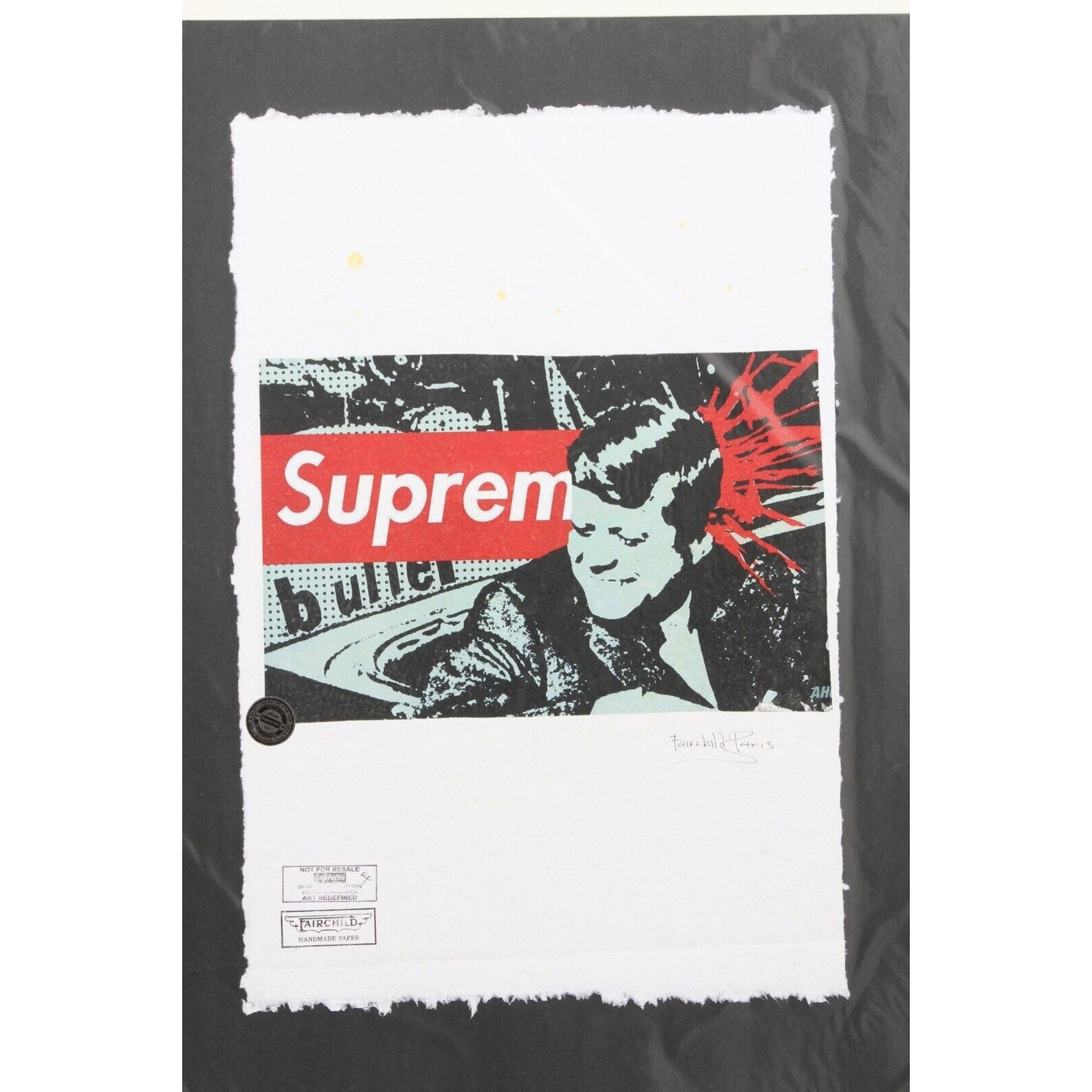 Supreme JFK Print By Fairchild Paris AP