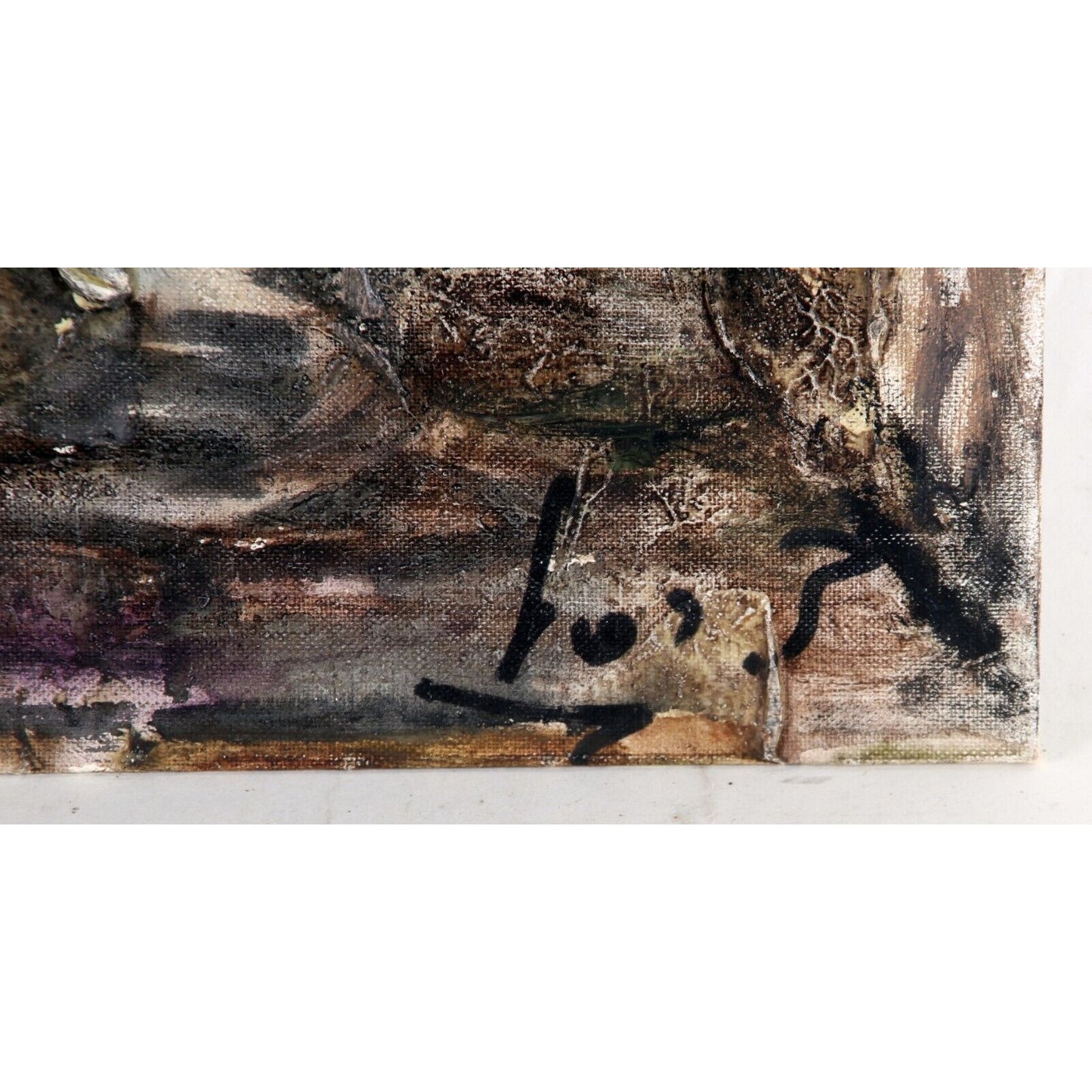 "Vielle a Soefer I" by S. Raphael, Oil Painting on Board, 20x16