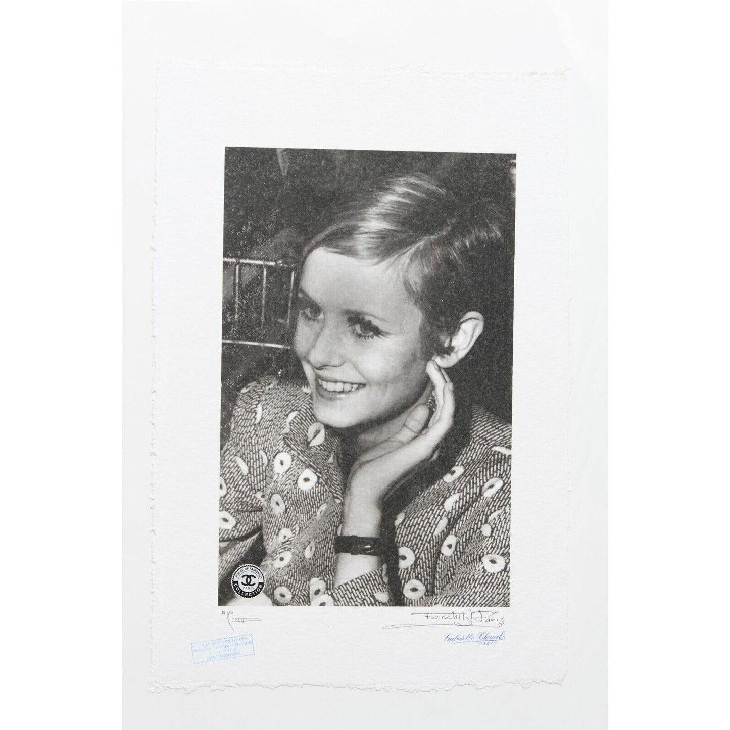 Chanel Twiggy Print By Fairchild Paris AP IV