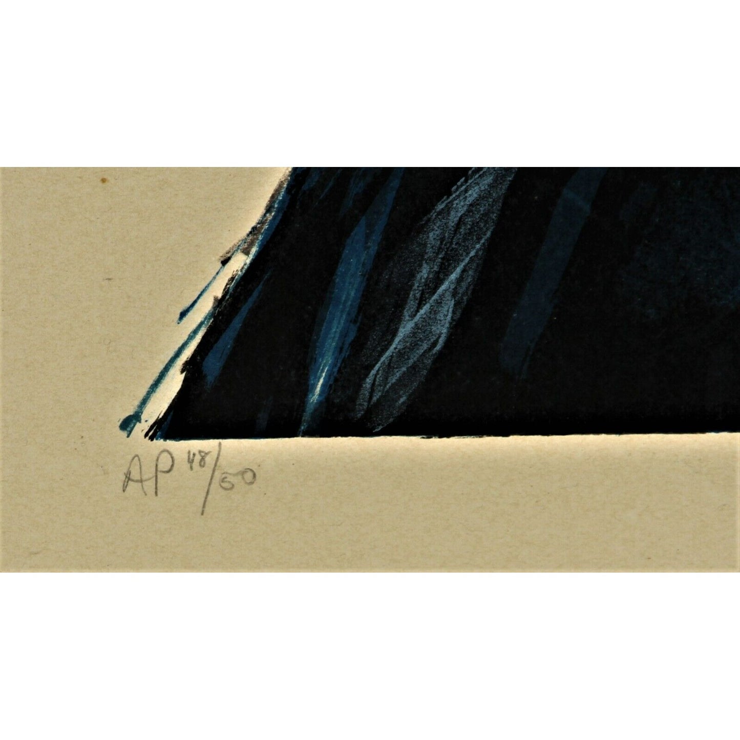 "The Hawk and The Mug" by Aldo Luongo Signed Lithograph Framed Numbered 48/50 AP