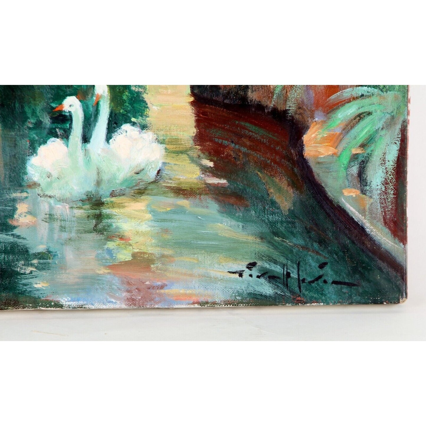 "Untitled" by Jardin Espan, Oil Painting on Canvas, 16x12