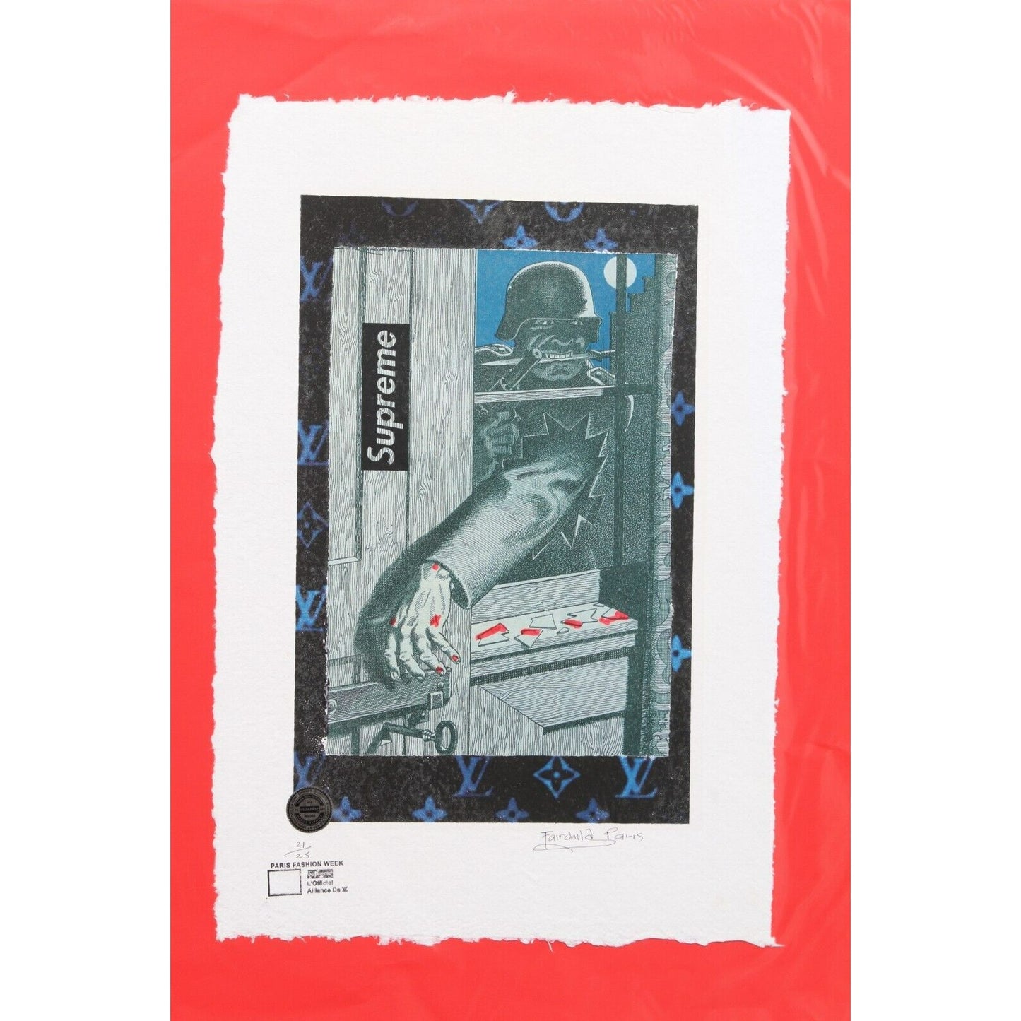 Supreme Solder B&E Print By Fairchild Paris LE 21/25