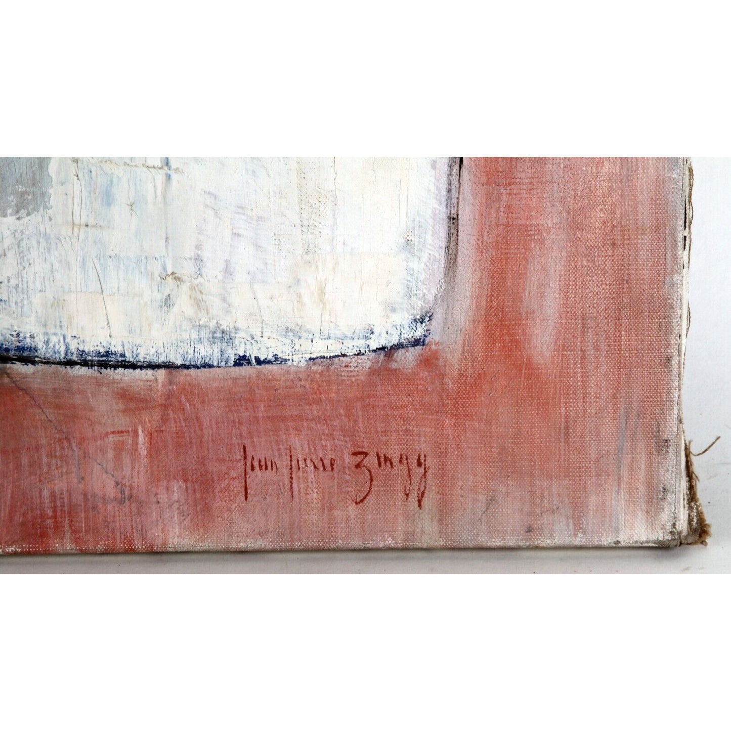 "Paris" (1959) by Jean Pierre Zingg, Oil on Canvas, Unframed 26x40