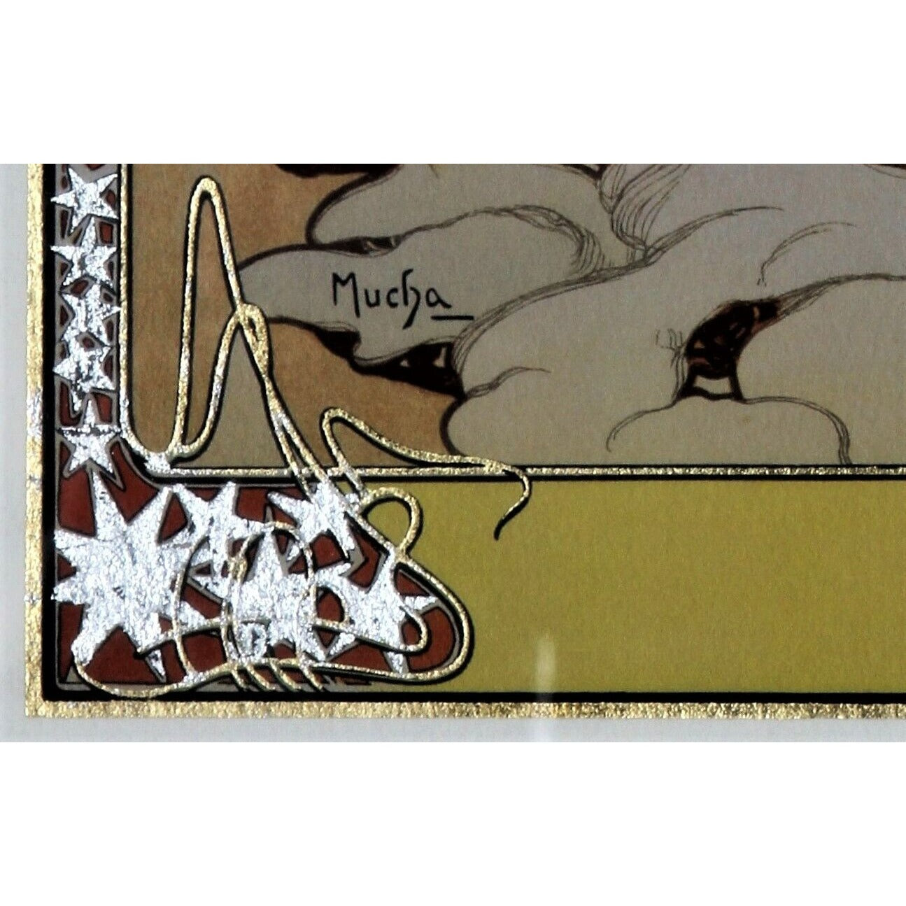 "The Seasons: Winter" (1900) by Alphonse Mucha Signed LE No. 134/475 Giclée