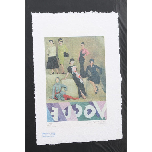 Reverse Vogue Print By Fairchild Paris AP