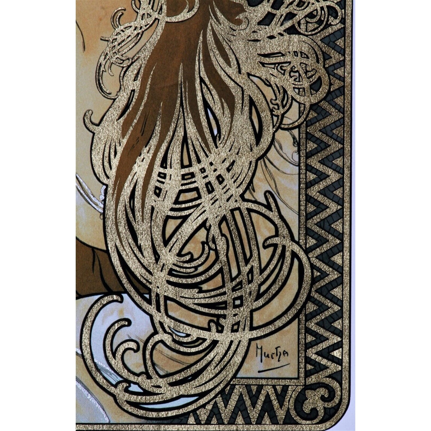 JOB Cigarette Papers Giclée by Alphonse Mucha Signed LE No.75/475