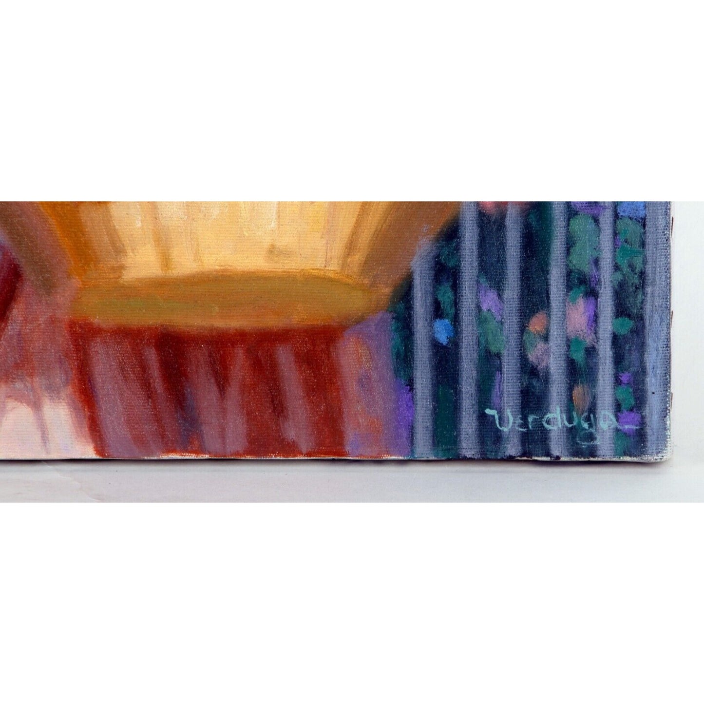 "Victorian Woman" by Verdugo, Oil Painting on Canvas, 20x16