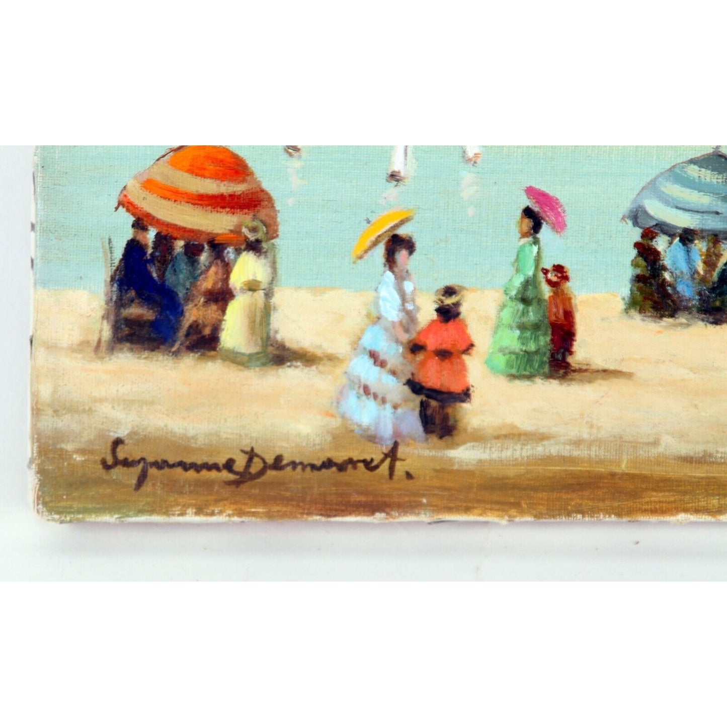 "Untitled" by Suzanne Demarest, Oil Painting on Canvas, 7x12.5