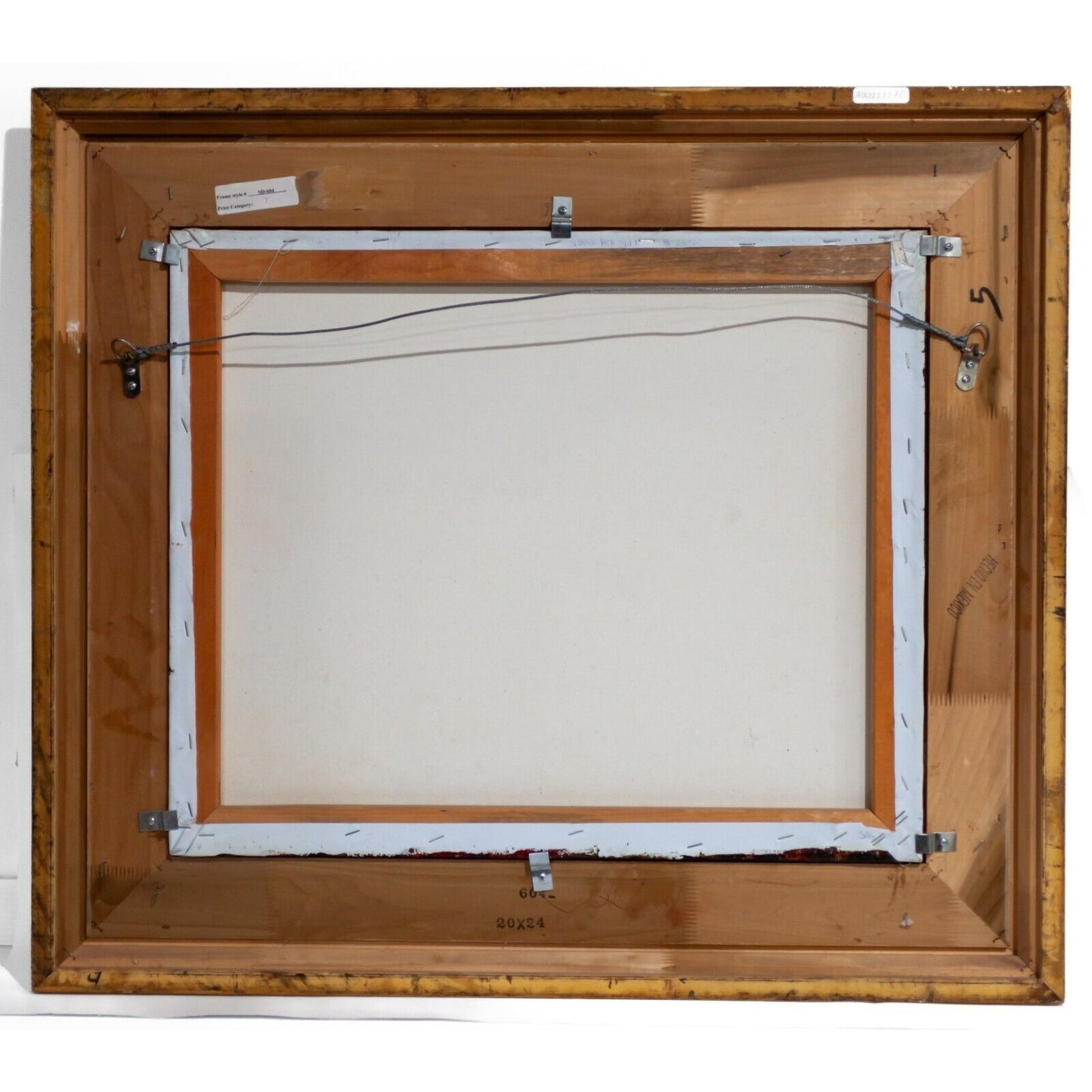 Untitled Landscape Framed Oil Painting signed Alson