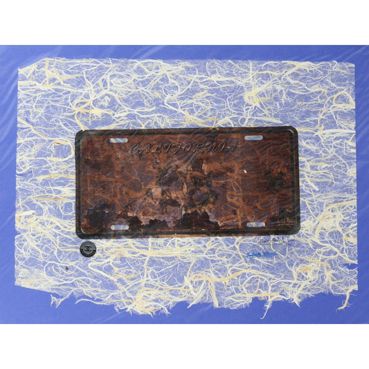 Chanel California License Plate Print By Fairchild Paris LE 11/50