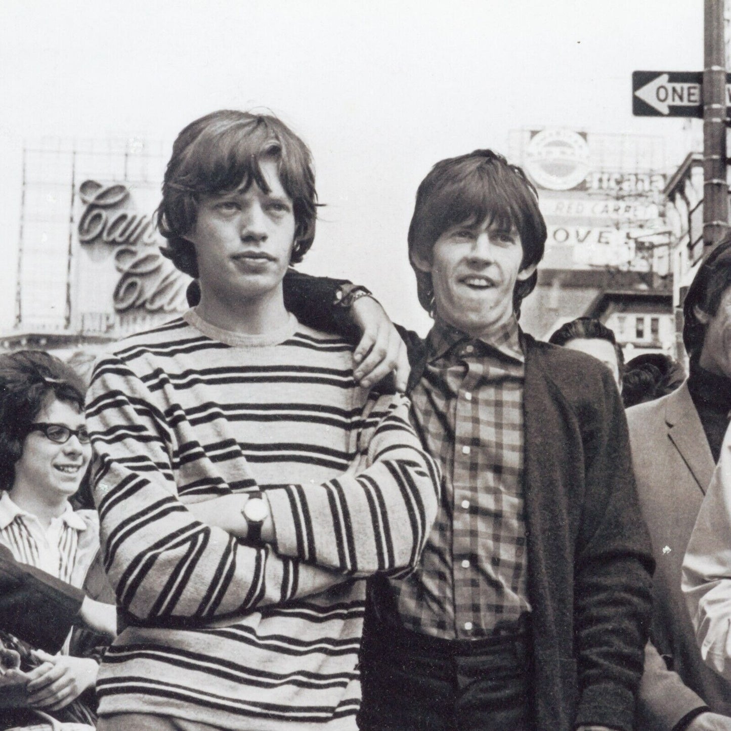 "Four Hands" Rolling Stones Photo Print by Hulton Getty Framed NFS Prototype