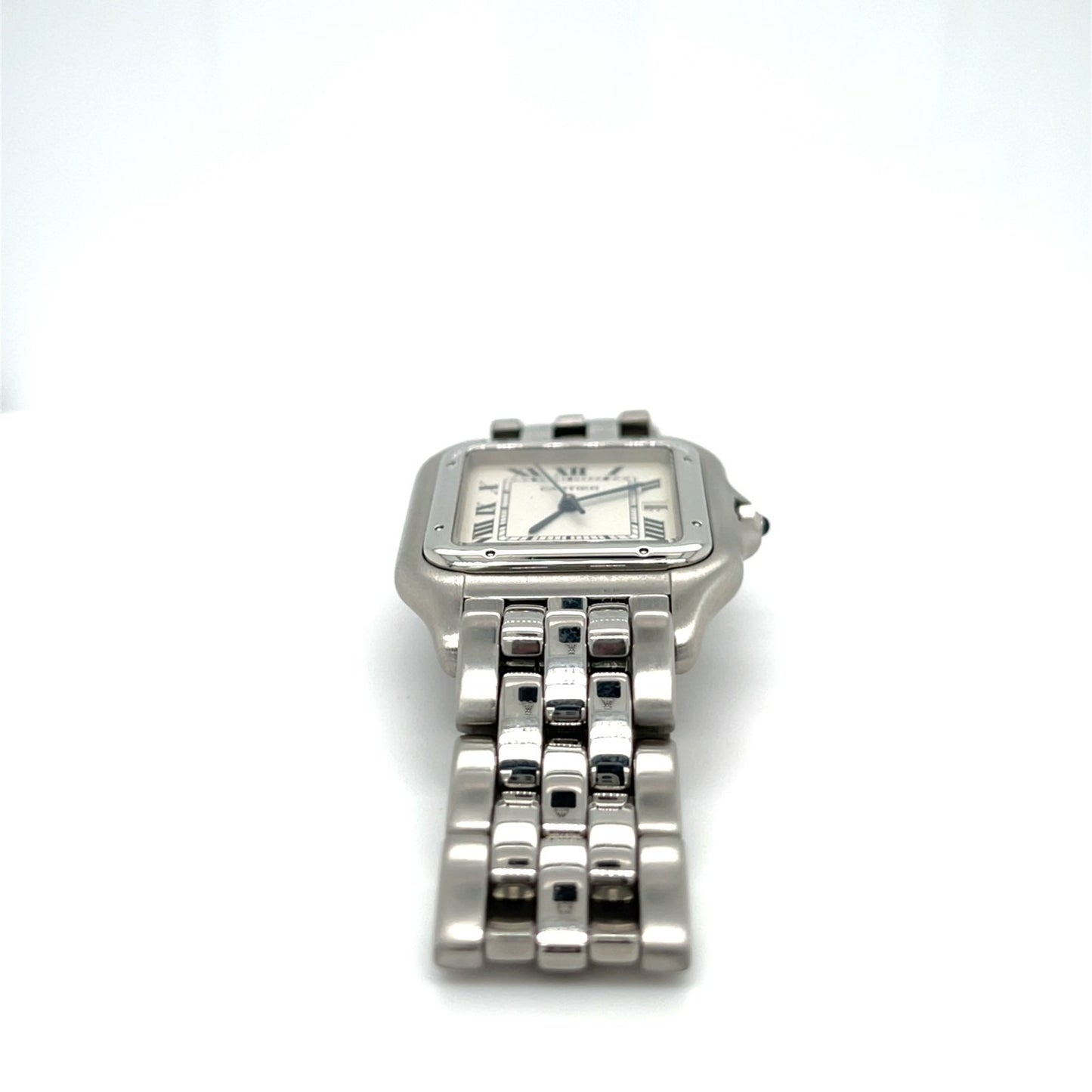 Cartier Stainless Steel Jumbo Panthère Men's Quartz Watch w/ Box and Papers 1300