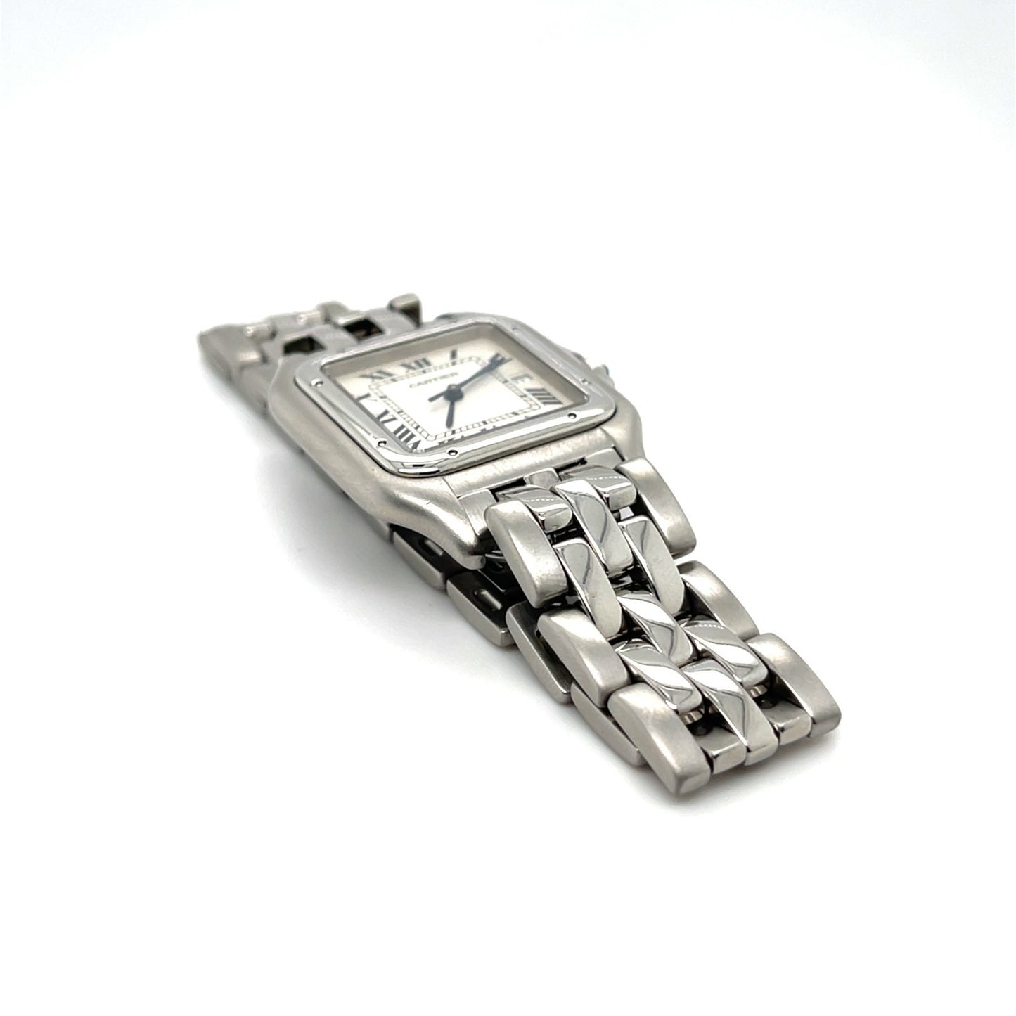 Cartier Stainless Steel Jumbo Panthère Men's Quartz Watch w/ Box and Papers 1300