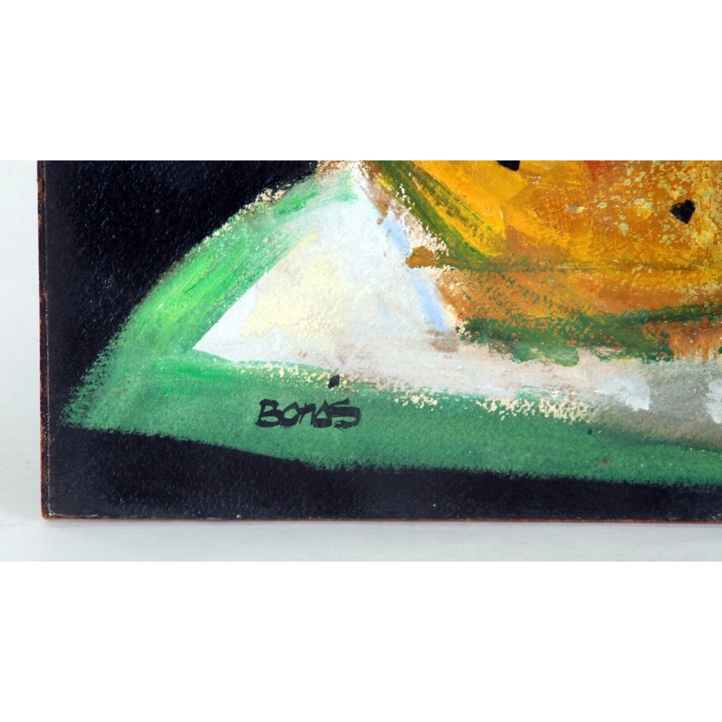 UNTITLED OIL ON BOARD BY BONAS 22" X 30" UNFRAMED