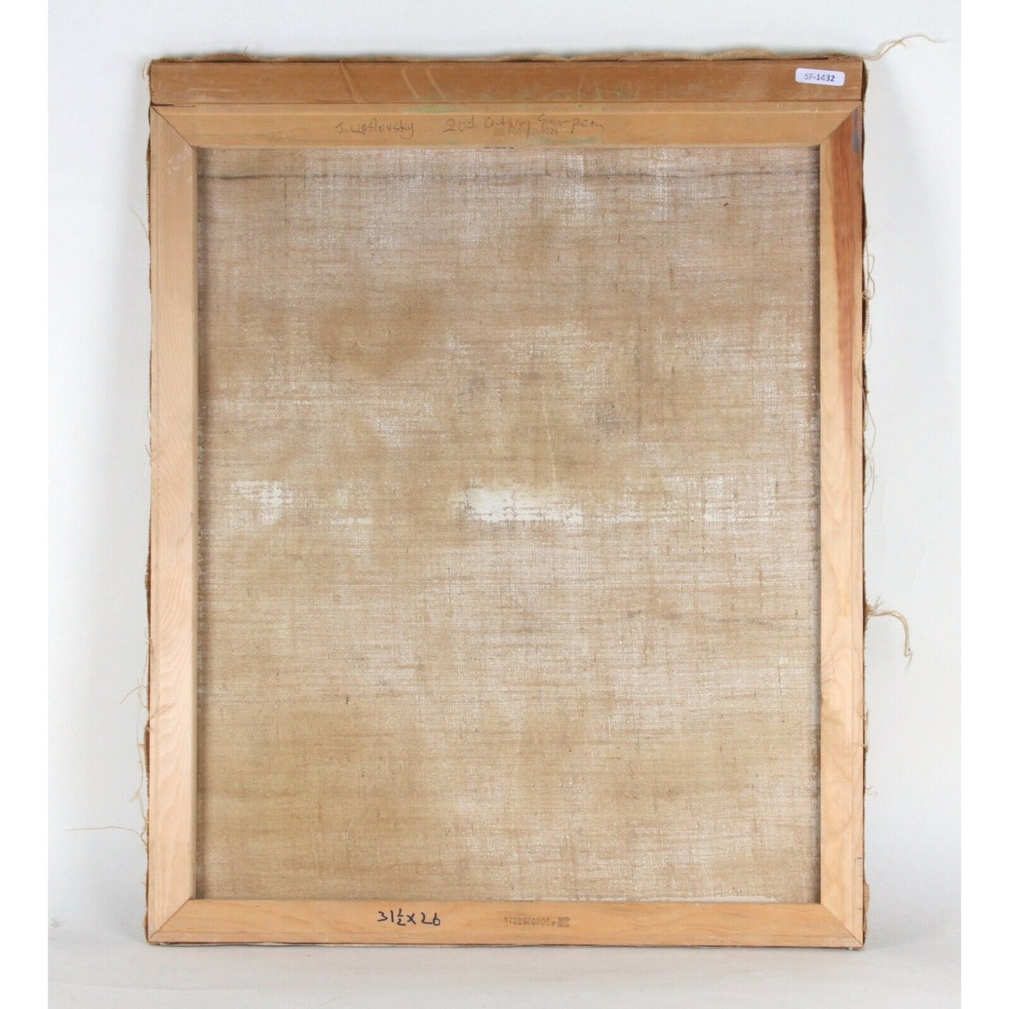 J. Koslovsky: Untitled - Still Life of Flowers in Vase Oil Painting Signed