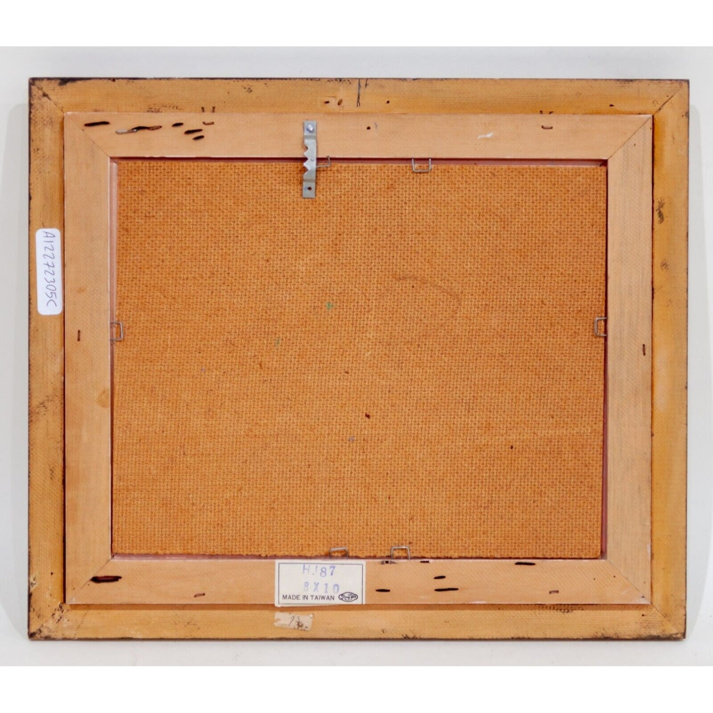 Untitled Oil Painting on Board of a Schooner Sailboat Signed H. Seni Framed