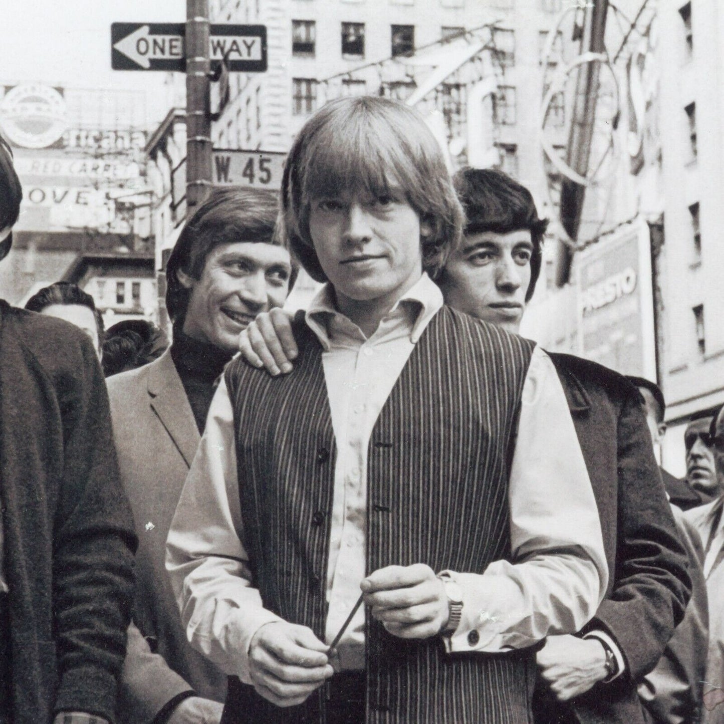 "Four Hands" Rolling Stones Photo Print by Hulton Getty Framed NFS Prototype