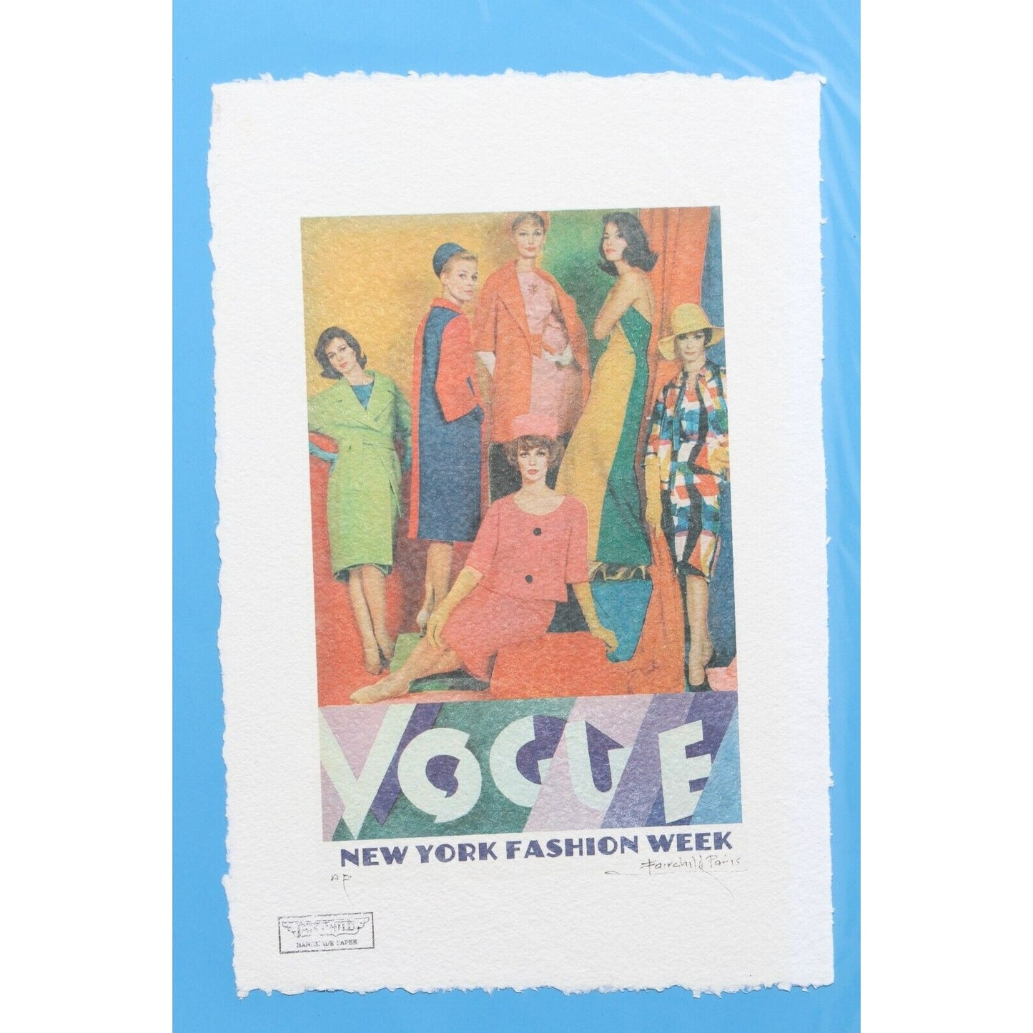 Vogue NY Fashion Week Print By Fairchild Paris AP