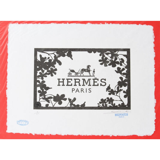 Hermes Paris Print By Fairchild Paris LE 4/25