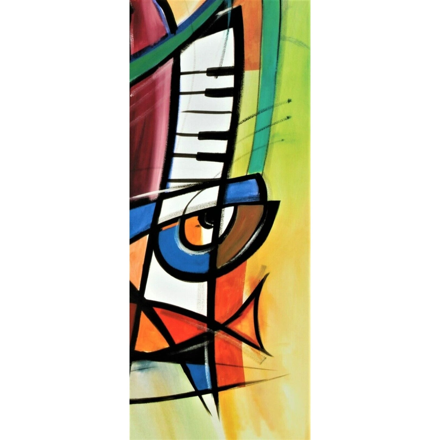 Rhythm in the Tropics by Alfred Gockel Seriolithograph on Paper Signed in Plate