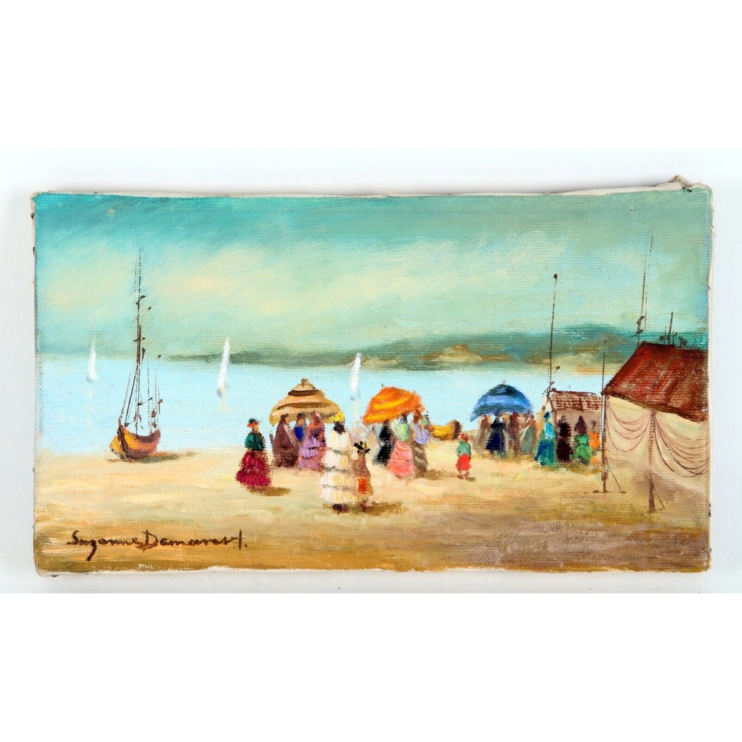 "Untitled" by Suzanne Demarest, Oil Painting on Canvas, 7x12.5