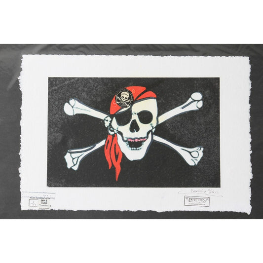 Pirate Flag Print By Fairchild Paris LE 3/25