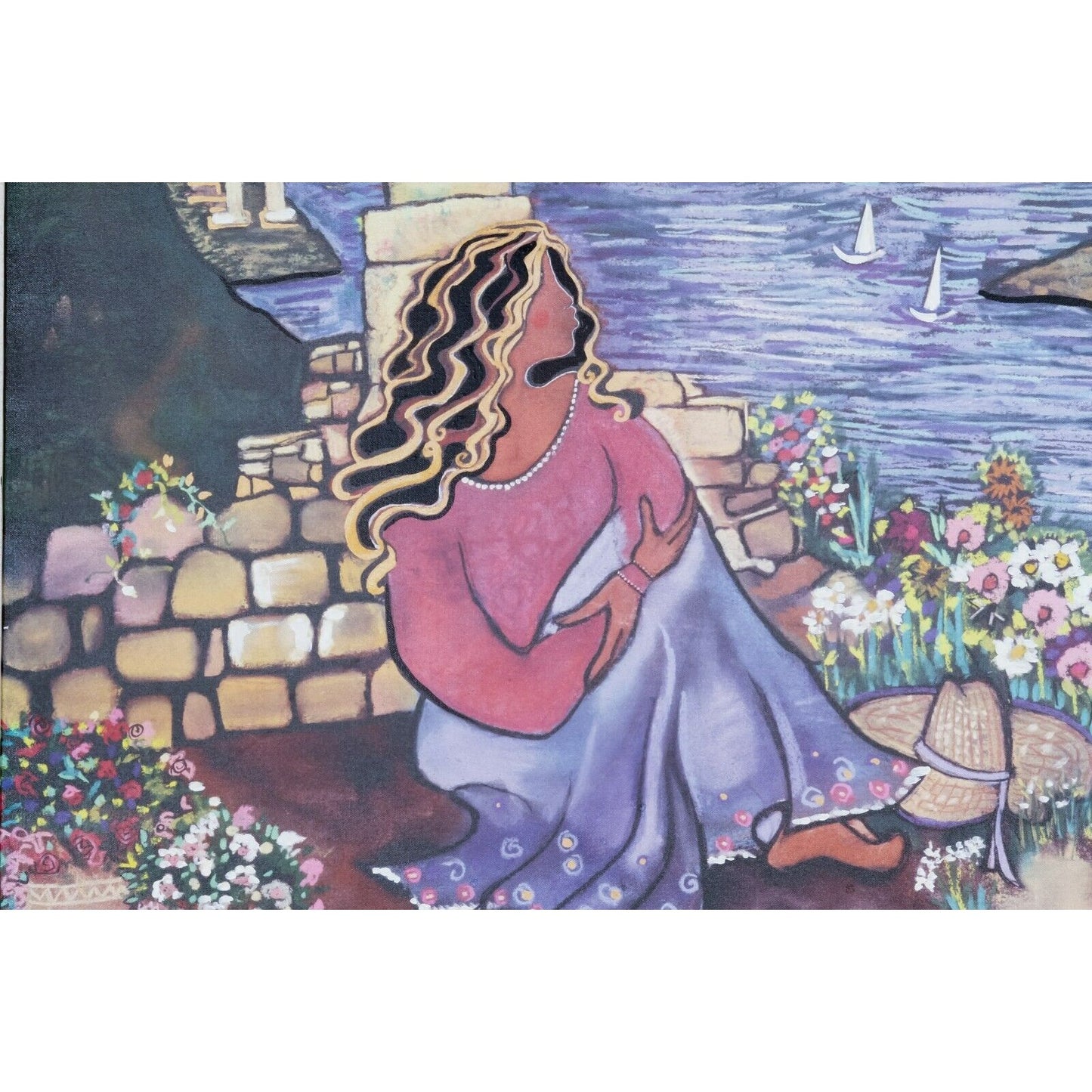 "Day Dreaming" by Andrea Smith Artist Proof 3/25 Giclee on Canvas 29 x 43