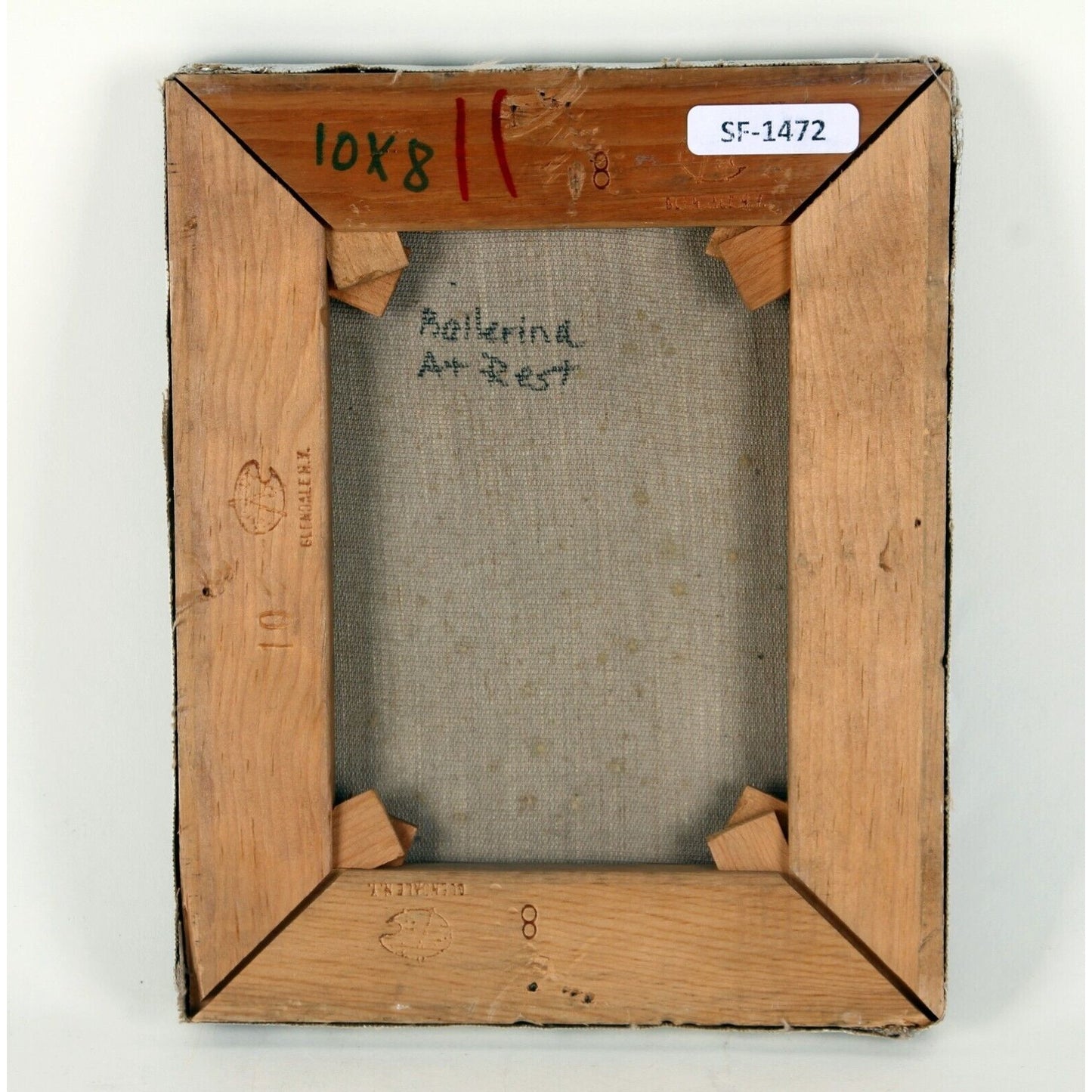 "Untitled" by Laverdan, Oil Painting on Canvas, 10.5x9