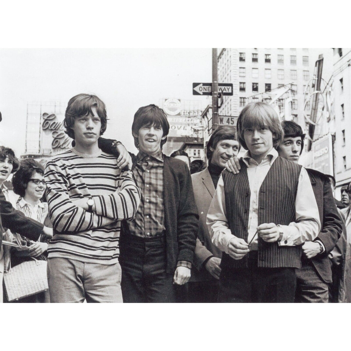 "Four Hands" Rolling Stones Photo Print by Hulton Getty Framed NFS Prototype