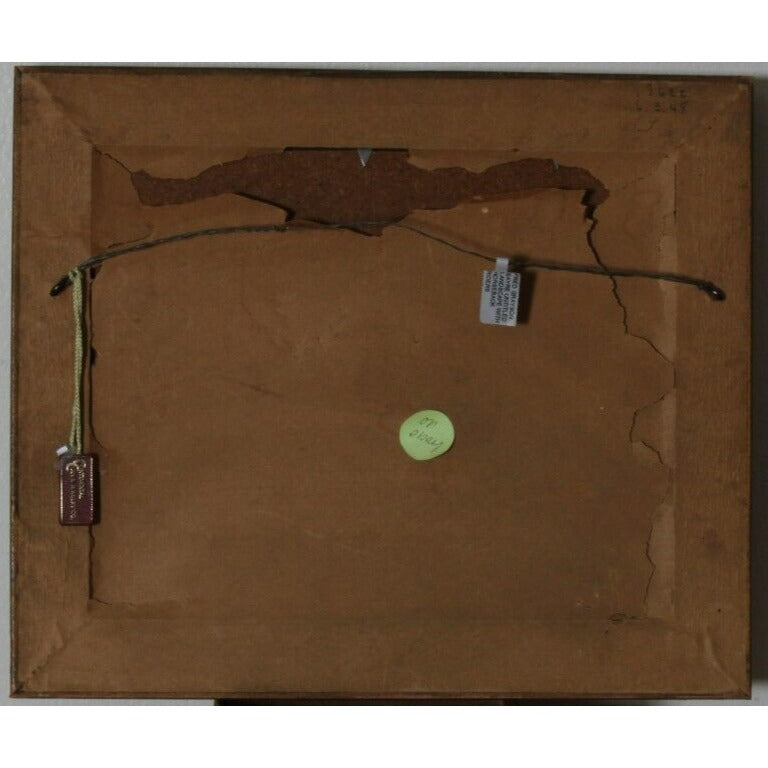 Untitled Desert Landscape by Fred Grayson Sayre Oil on Board Framed