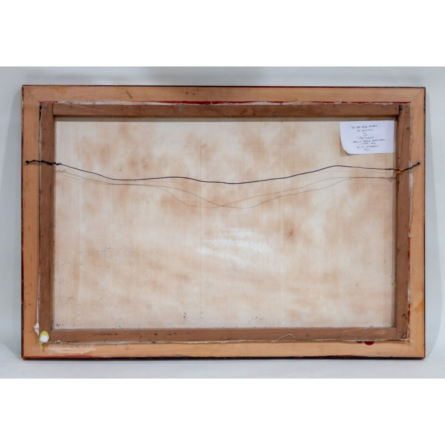 "In the High Andes" by Carlos Catasse Framed Oil on Canvas 1971