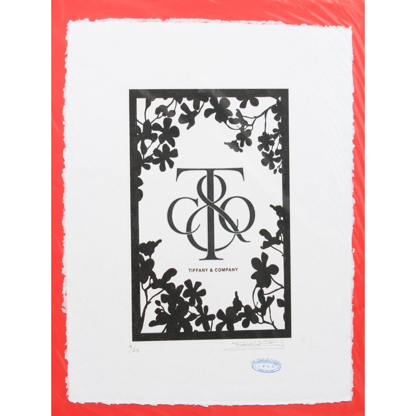 Tiffany & Co. Print By Fairchild Paris LE 8/25