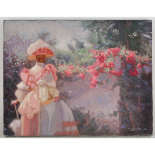 "Morning Stroll" by Verdugo, Oil on Canvas, 11x14