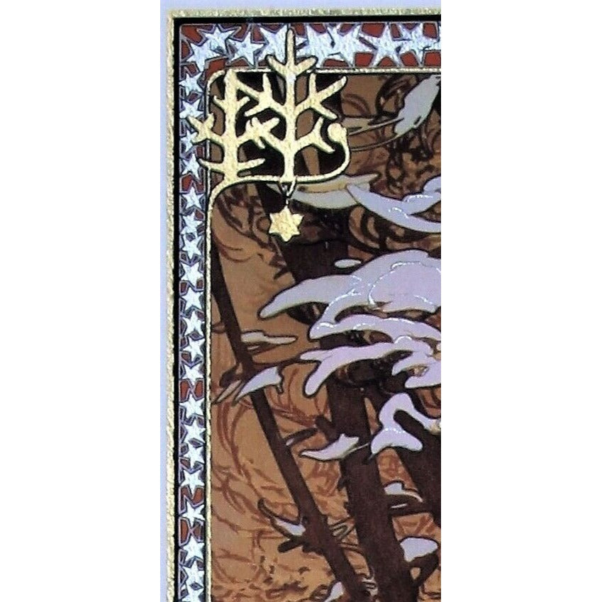 The Seasons: Winter (1900) by Alphonse Mucha Signed LE No. 147/475 Giclée