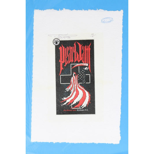 Pearl Jam Print By Fairchild Paris LE 14/50