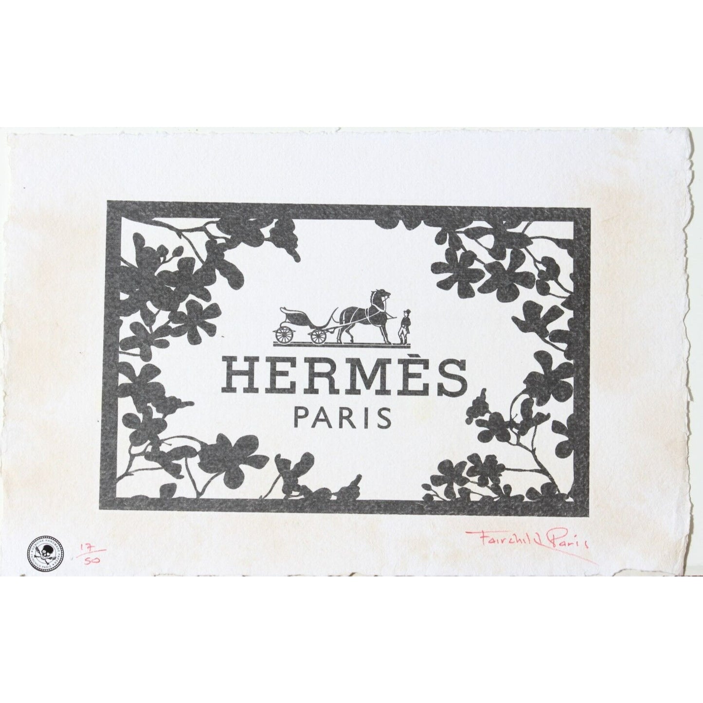 Hermes Paris Print By Fairchild Paris LE 17/50