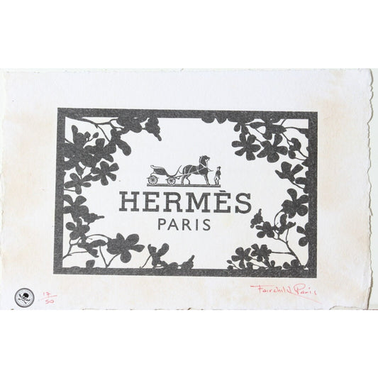 Hermes Paris Print By Fairchild Paris LE 17/50