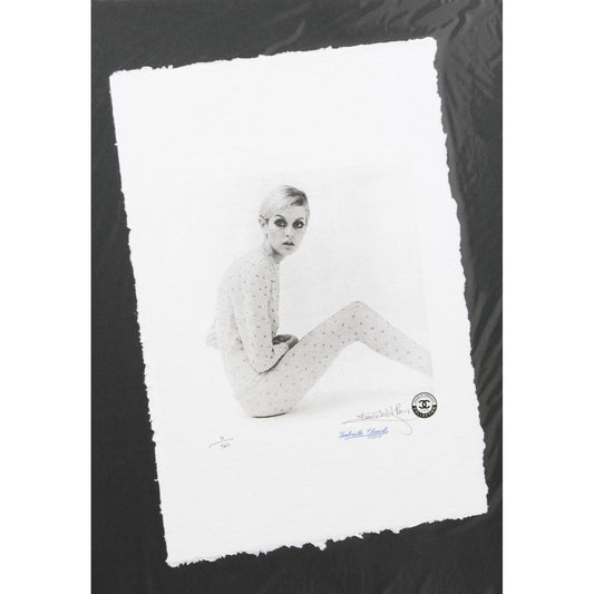 Chanel Twiggy Print By Fairchild Paris LE 11/50