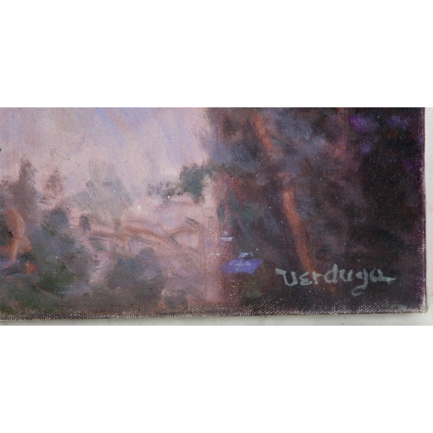 "Morning Stroll" by Verdugo, Oil on Canvas, 11x14