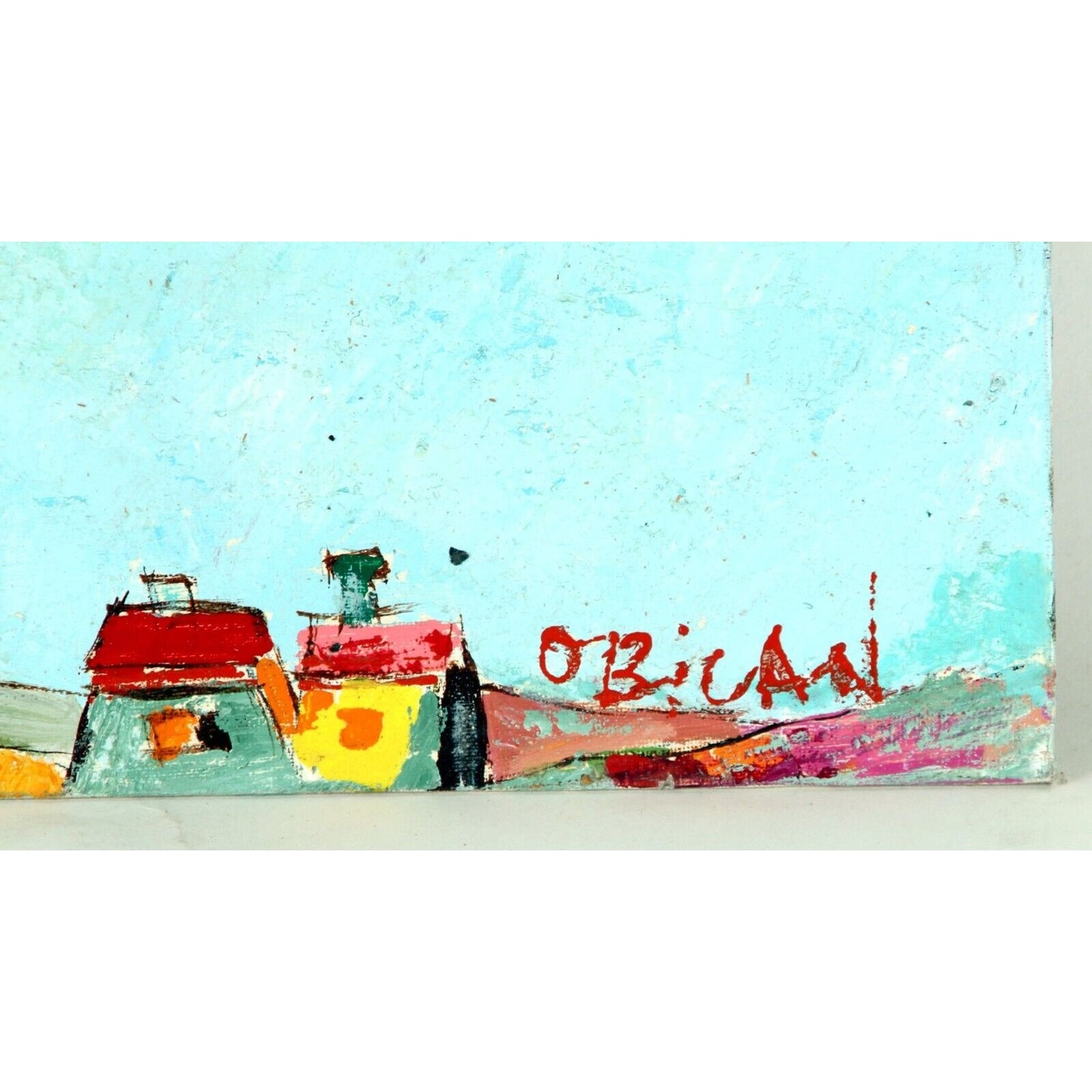 "The Flying Carpet" by Jovan Obican, Oil Painting on Board, 16x20