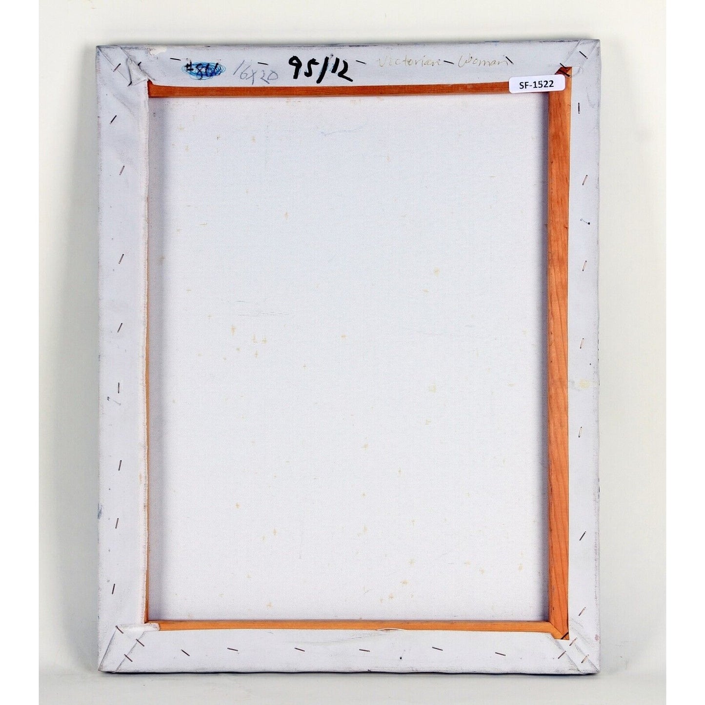 "Victorian Woman" by Verdugo, Oil Painting on Canvas, 20x16